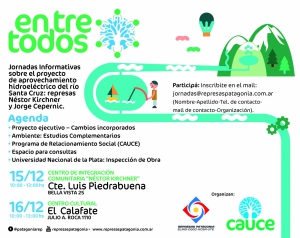 Jornadas Informativas de las Represas Néstor Kirchner y Jorge Cepernic