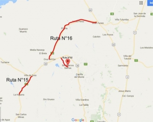 Nuevas Obras; trabajos en las Rutas 15 16, y 92 de la provincia de Córdoba
