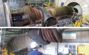 Mantenimiento mayor de turbina Central Bicentenario en Córdoba